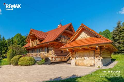 Dom z bala, Beskidy, Stryszawa