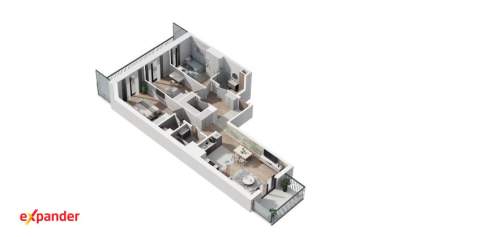 91 m 2 łazienki Garderoba Nowe Jeżyce