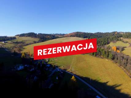 Działka rolno-budowlana w Łapszach Niżnych
