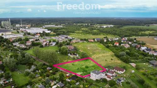Duża działka budowlana 2823 m2 z MPZP