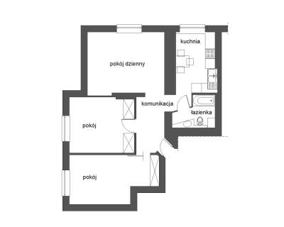 Zamieszkaj na Plantach-3 pokoje, 65m