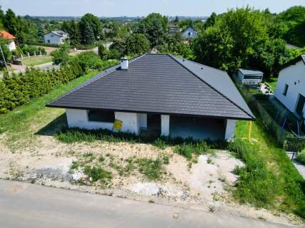 Dom parterowy stan surowy-130m2 1121m2 Szewna