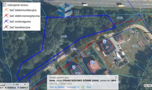 Działka budowlana na sprzedaż, 2600 m2, Franciszkowo