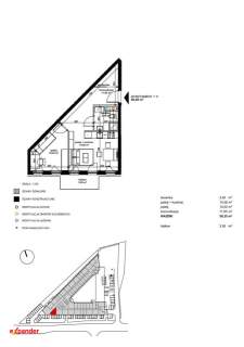 Apartament inwestycyjny 2-pokoje 39,50 m2 Ołtaszyn