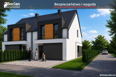 Nowoczesny dom DEWELOPERSKI w Bojanie 