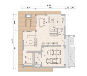 Nowoczesna Rezydencja Premium 386m2 LK Projekt