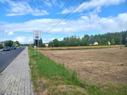 Działka usługowa przy głównej trasie Żory