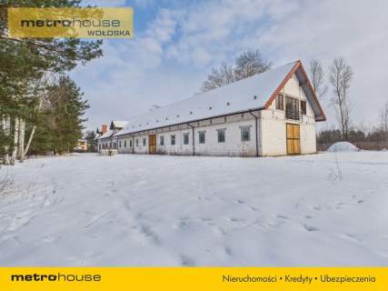 Stajnia z częścią mieszkalną na 40 458 m2 działce.