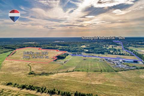 Duża działka rolna - 15.5132 ha, dopłaty 