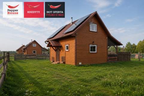 3 domki - gotowa inwestycja Sauna Balia jezioro