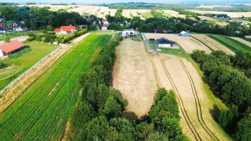 DZIAŁKA BUDOWLANA 15A 30A TRZCIANA WIDOKOWA