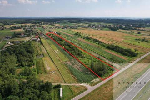 Na sprzedaż działka o powierzchni 1,44 ha - Zaczarnie, gm. Lisia...