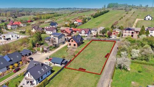 Działka budowlana 1296m2 - Toporowice