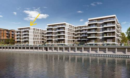 Penthouse nad Odrą do wykończenia. 3 lub 4 pokoje