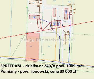 Działka Pomiany