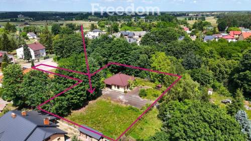 Budynek z dużą działką 1502 m2   Porosiuki