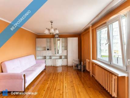 Mieszkanie 3 pokojowe, z balkonem, na Stogach, 54m2