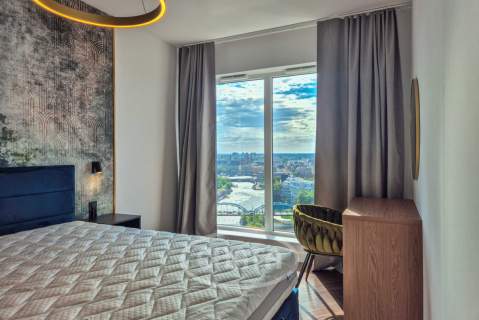 Apartament w Quorum z widokiem na panoramę miasta