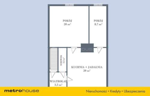 51,9 m mieszkania na wsi w gm. Kowale Oleckie