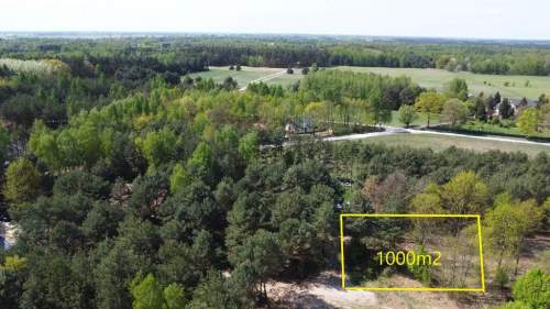 Działka przy Kampinosie Cisza i natura