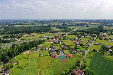 Widokowa działka koło Skoczowa