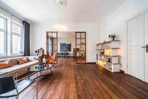 Designerskie 153 m2 balkony kamienica Jeżyce
