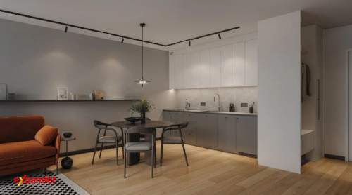 Łeba 3-pokojowy apartament Balkon Wykończony pod klucz