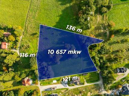 Działka budowlano-usługowa 1,06 ha Rabka-Zdrój
