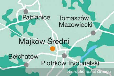 Duża działka inwestycyjna w pobliżu autostrady A1