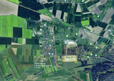 GRUNT POD BUDOWNICTWO JEDNORODZINNE 0,65 HA