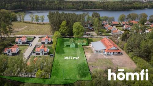 Działka pod inwestycję z prywatną plażą i pomostem