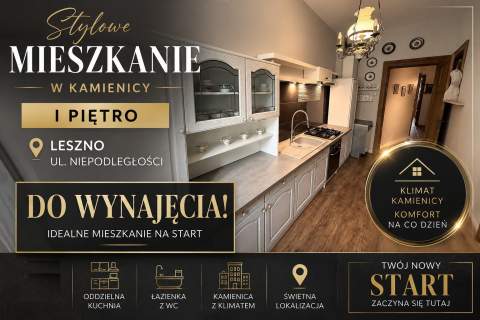 DO WYNAJĘCIA - duże, stylowe w kamienicy - Centrum Leszna