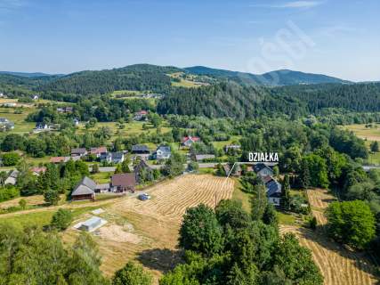 Działka mieszkaniowo-usługowa 2850 m Stryszawa