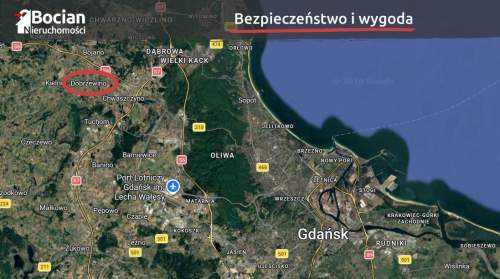 Uzbrojona płaska działka blisko lasu. Dobrzewino