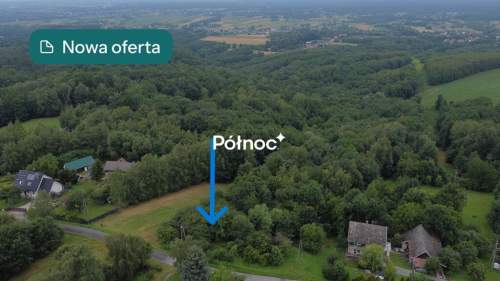 działka z wz Jasień, ul. Wiśnicka, 85 arów