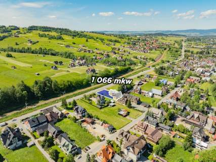 Działka z domem przy Zakopiance, BIAŁY DUNAJEC