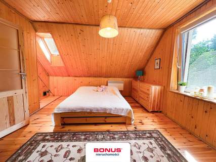 Dom przy ścianie lasu 170m od jeziora Mazury
