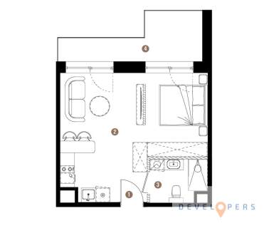 Nowe 2 pokoje idealne pod inwestycje I Duży balkon