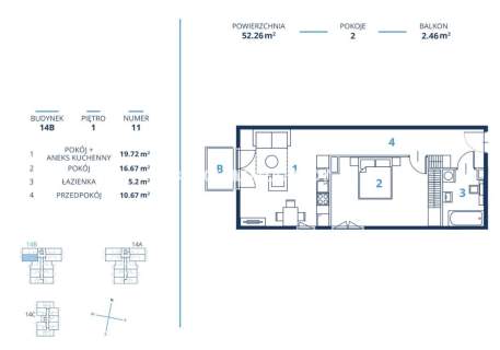 Gotowa inwestycja - metraże od 39 m2, Kraków