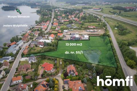 Działka inwestycyjna MPZP blisko jeziora Dorotowo