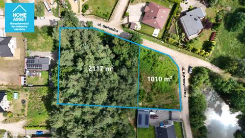 Gościcino Działka budowlana z lasem 3127m2