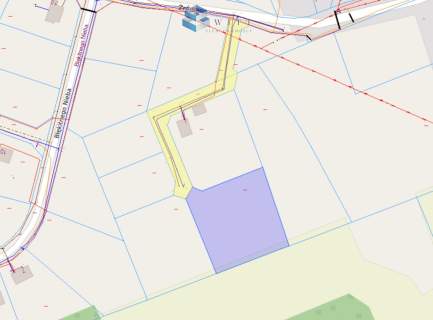 Działka 3370 m przy lesie WZ na dwa domy Tyrowo