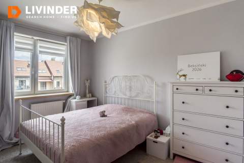58,5 m 3 pokoje balkon garaż