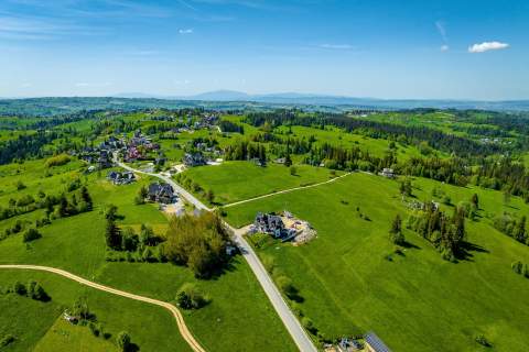 Działka inwestycyjna z widokiem na Tatry