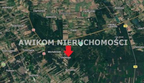 Działka budowlana na sprzedaż, 6020 m2, Chyleniec