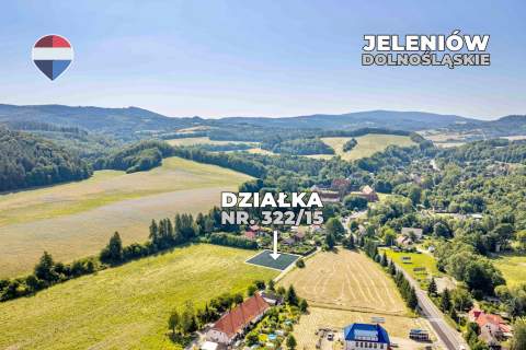 Działka budowlana z mediami, blisko DK8