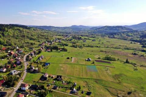 Widokowa działka w Beskidach