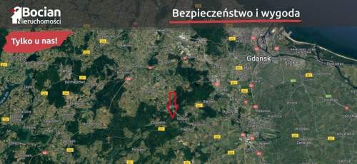 Działka pod rezydencję ze stawem i lasem -Kolbudy