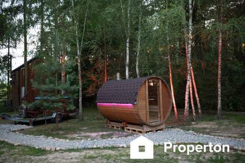Domek Rekreacyjny- 8-10 osób/Sauna/Jacuzzi/Jezioro