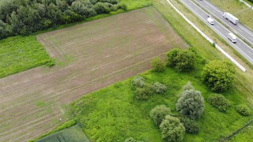 Działka usługowa 749m2 przy węźle A4